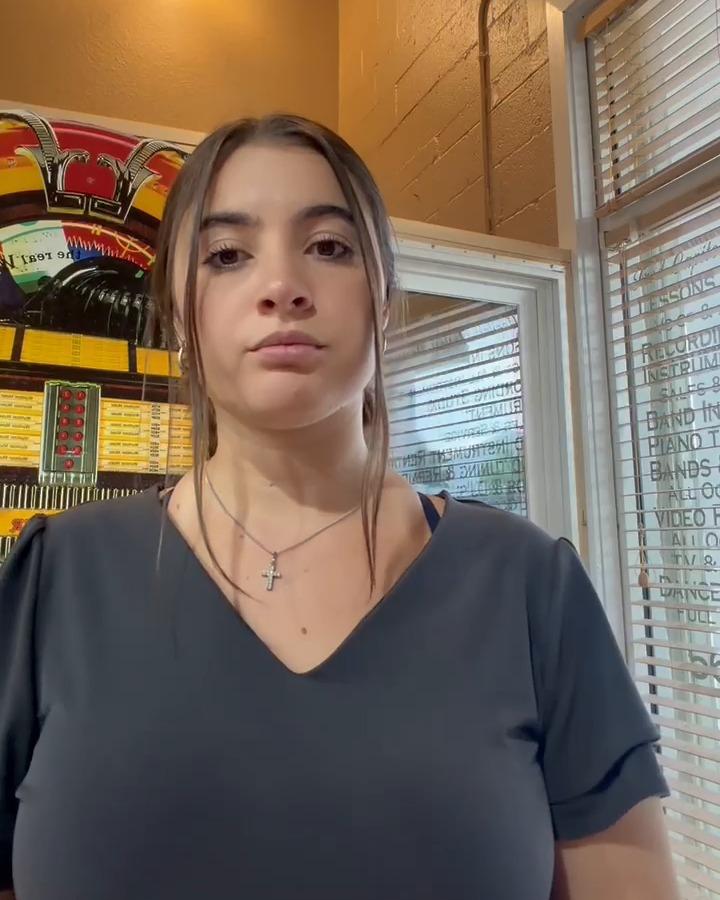Madi Noelle, in a still from her supplied Parade song-story video.